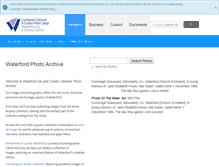 Tablet Screenshot of photos.waterfordcountylibrary.ie